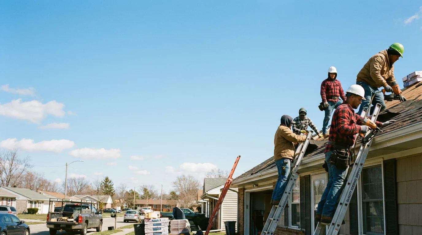 Roofing in Tenstrike, MN near me
